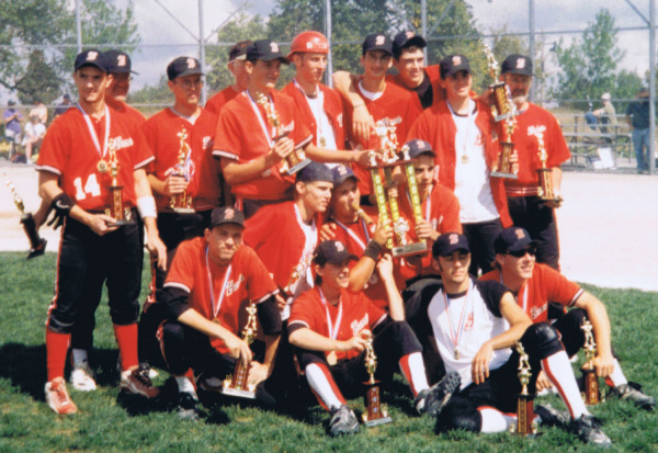 1998 Barrie Minor Baseball Juvenile Selects Ontario Baseball Provincial Champions
